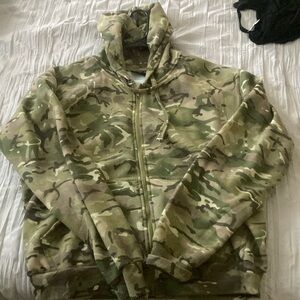 New camo zip up, not worn